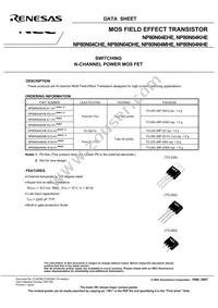 NP80N04KHE-E1-AY Datasheet Page 3