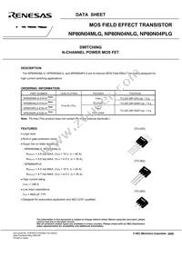 NP80N04PLG-E1B-AY Datasheet Page 3