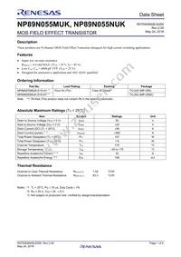 NP89N055NUK-S18-AY Datasheet Cover