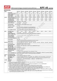 NPF-40-12 Datasheet Page 2