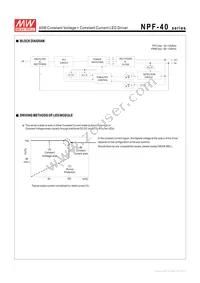 NPF-40-12 Datasheet Page 3