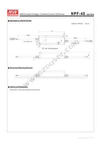 NPF-40-12 Datasheet Page 6