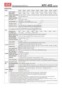 NPF-40D-42 Datasheet Page 2