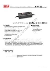 NPF-90-15 Datasheet Cover