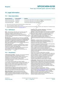 NPIC6C4894D-Q100Y Datasheet Page 19