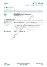 NPIC6C595PW-Q100 Datasheet Page 17