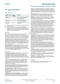 NPIC6C595PW-Q100 Datasheet Page 18