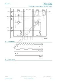 NPIC6C596ABQX Datasheet Page 3