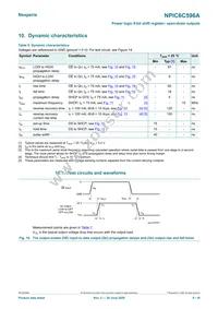 NPIC6C596ABQX Datasheet Page 8