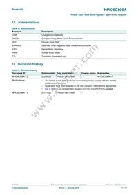 NPIC6C596ABQX Datasheet Page 17