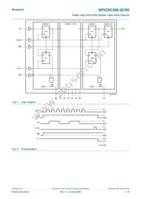 NPIC6C596BQ-Q100 Datasheet Page 3