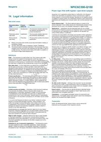 NPIC6C596BQ-Q100 Datasheet Page 17