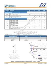 NPTB00025B Datasheet Page 2