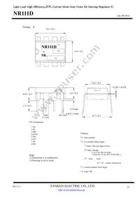 NR111D Datasheet Page 12