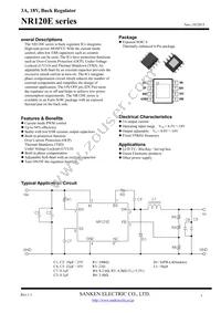 NR121E Datasheet Cover