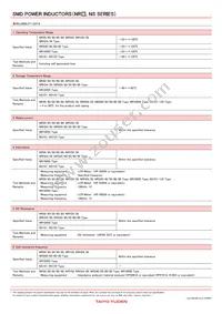 NR4012T4R7N Datasheet Page 17