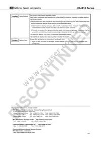 NR4210TA-EC-AZ Datasheet Page 13