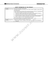 NR8360JP-BC-AZ Datasheet Page 6