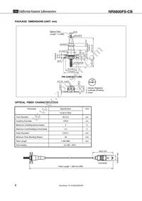 NR8800FS-CB-AZ Datasheet Page 2