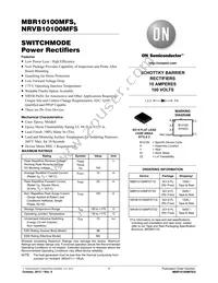 NRVB10100MFST3G Datasheet Cover