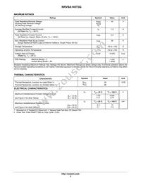 NRVBA140T3G Datasheet Page 2