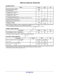 NRVBA160T3G-VF01 Datasheet Page 2