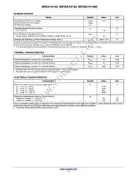 NRVBA1H100T3G-VF01 Datasheet Page 2