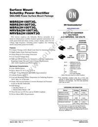 NRVBA2H100T3G Datasheet Cover