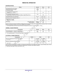 NRVBAF440T3G Datasheet Page 2