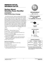 NRVBM2H100T3G Datasheet Cover