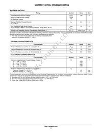 NRVBM2H100T3G Datasheet Page 2