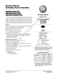 NRVBS3200T3G Datasheet Cover