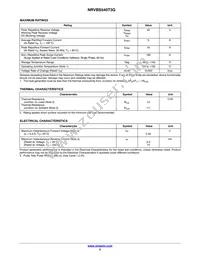 NRVBS540T3G Datasheet Page 2