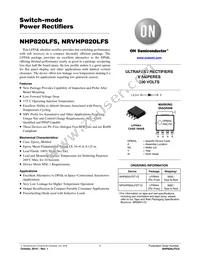NRVHP820LFST1G Datasheet Cover