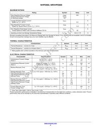 NRVHPD660T4G Datasheet Page 2