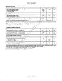 NRVTS245ESFT3G Datasheet Page 2