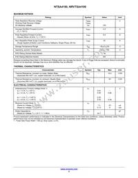 NRVTSA4100T3G Datasheet Page 2
