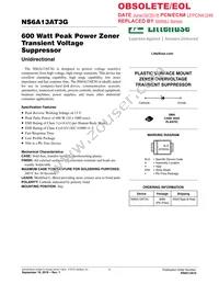 NS6A13AT3G Datasheet Cover