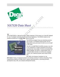 NS7520B-1-I55 Datasheet Cover