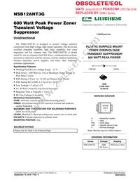 NSB12ANT3G Datasheet Cover