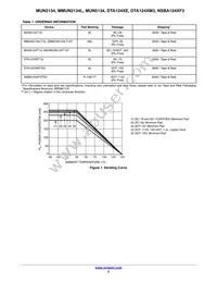 NSBA124XF3T5G Datasheet Page 2