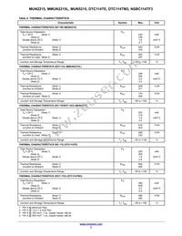 NSBC114TF3T5G Datasheet Page 3