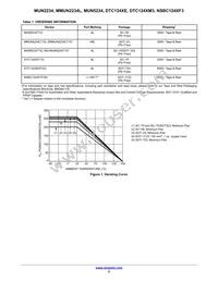 NSBC124XF3T5G Datasheet Page 2