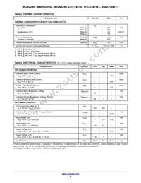NSBC144TF3T5G Datasheet Page 4