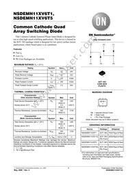 NSDEMN11XV6T1G Datasheet Cover