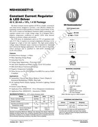 NSI45030ZT1G Datasheet Cover