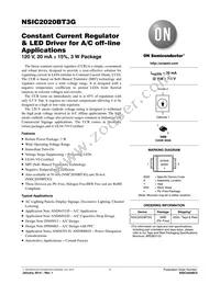 NSIC2020BT3G Datasheet Cover