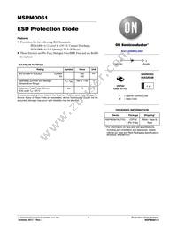 NSPM0061MUT5G Datasheet Cover