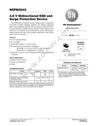 NSPM3042MXT5G Datasheet Cover