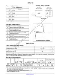 NSPU5132MUTBG Datasheet Page 2